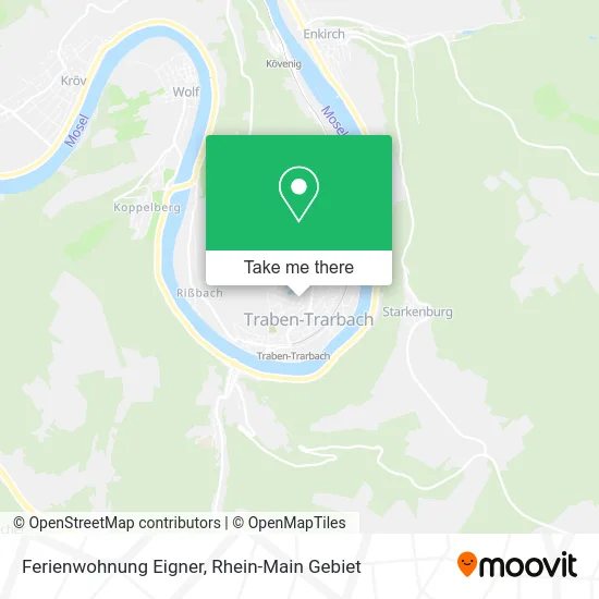 Карта Ferienwohnung Eigner