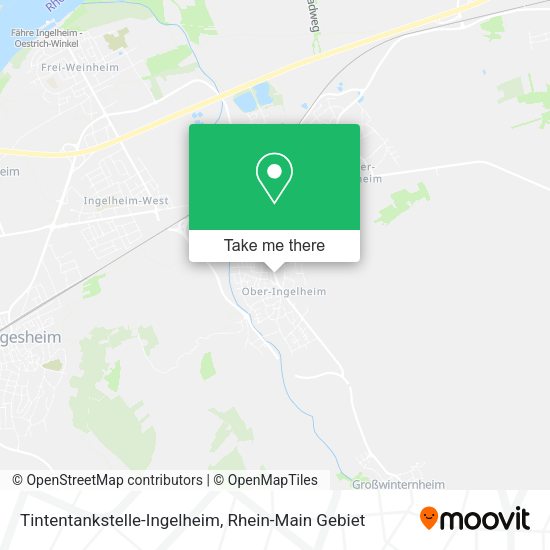 Карта Tintentankstelle-Ingelheim