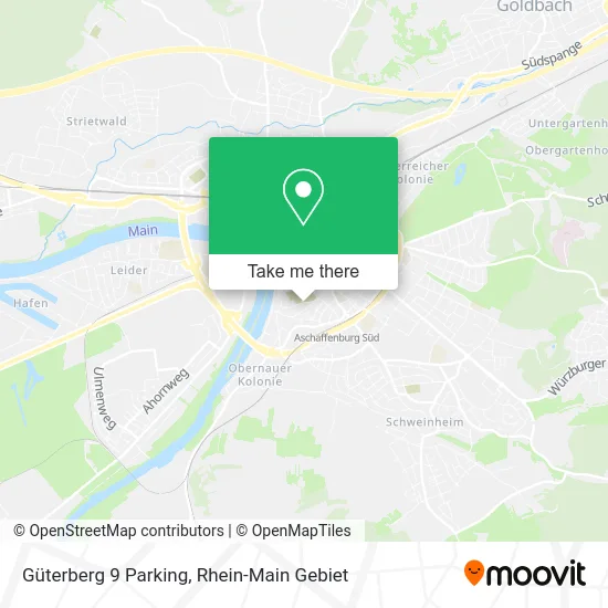 Карта Güterberg 9 Parking