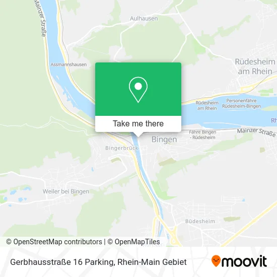 Карта Gerbhausstraße 16 Parking