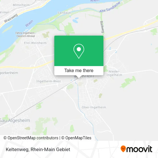 Карта Keltenweg