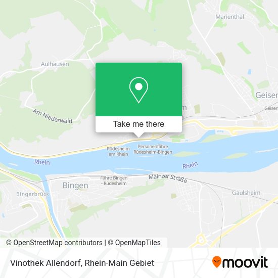 Карта Vinothek Allendorf
