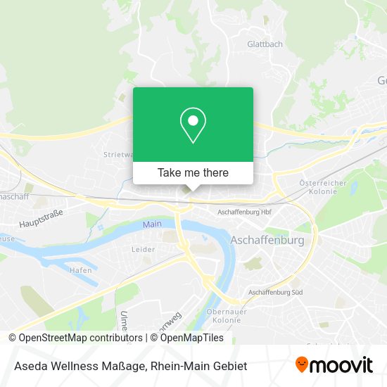 Карта Aseda Wellness Maßage