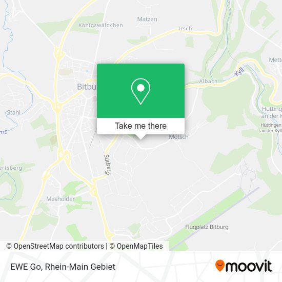 EWE Go map