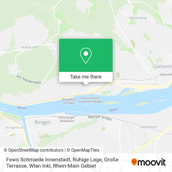 Карта Fewo Schmiede Innenstadt, Ruhige Lage, Große Terrasse, Wlan Inkl