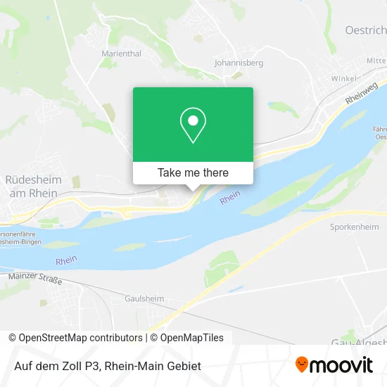 Карта Auf dem Zoll P3