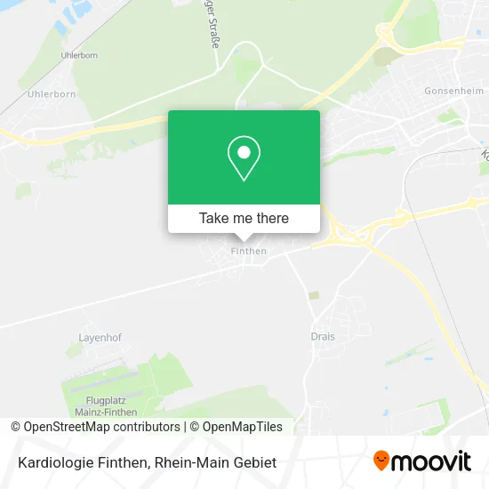 Карта Kardiologie Finthen