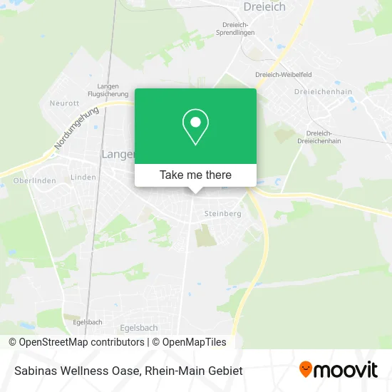 Карта Sabinas Wellness Oase