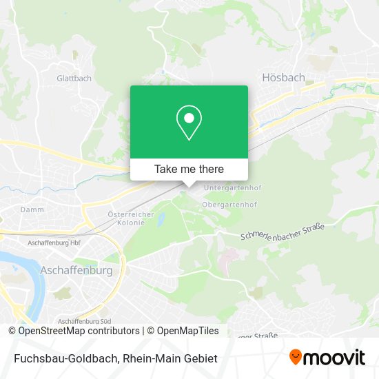 Карта Fuchsbau-Goldbach