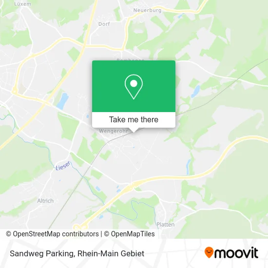 Карта Sandweg Parking