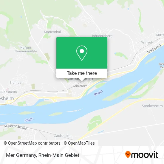Mer Germany map
