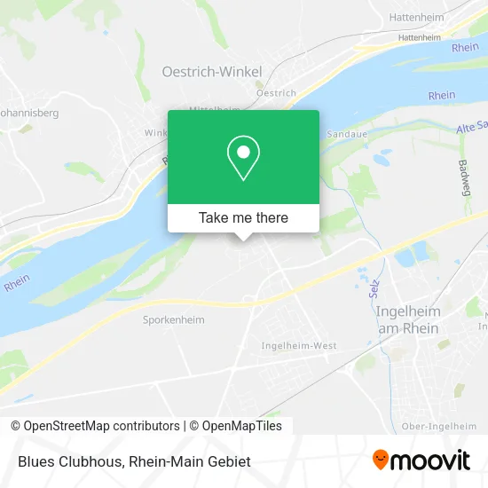 Карта Blues Clubhous