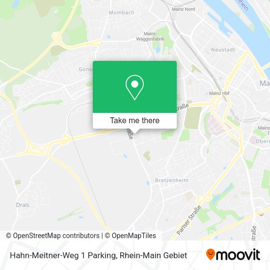 Карта Hahn-Meitner-Weg 1 Parking