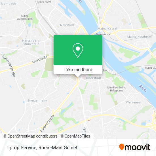 Карта Tiptop Service