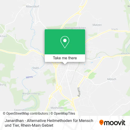 Карта Janardhan - Alternative Heilmethoden für Mensch und Tier