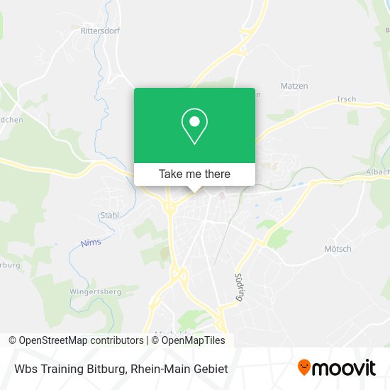 Карта Wbs Training Bitburg