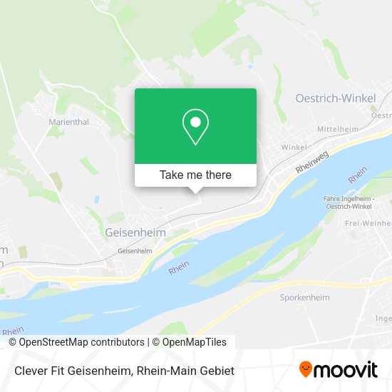 Карта Clever Fit Geisenheim