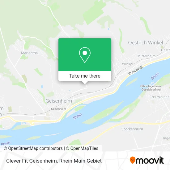 Карта Clever Fit Geisenheim