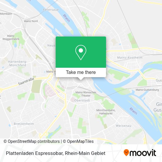 Карта Plattenladen Espressobar