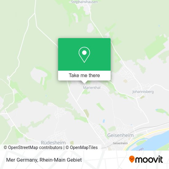Карта Mer Germany