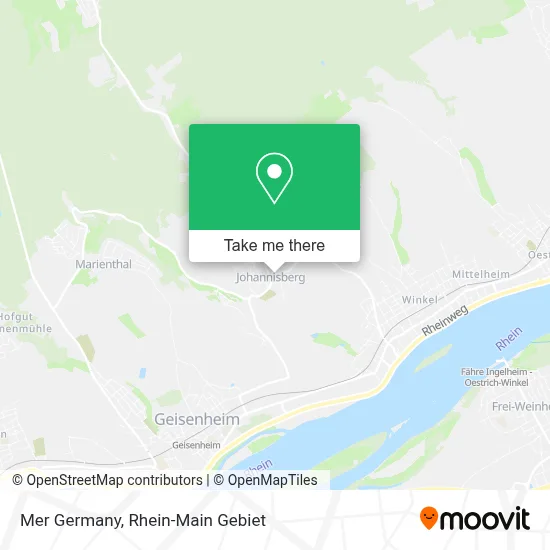 Mer Germany map