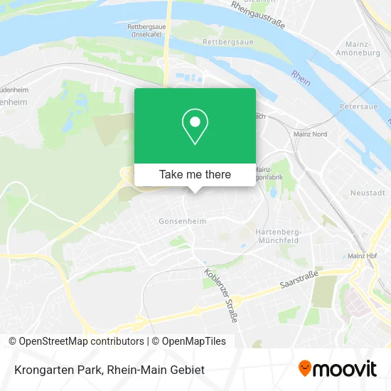 Карта Krongarten Park