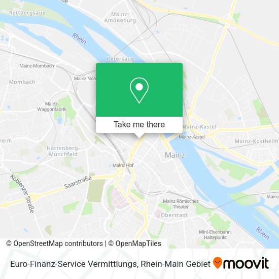 Карта Euro-Finanz-Service Vermittlungs