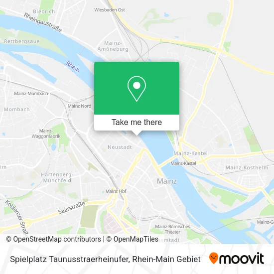 Карта Spielplatz Taunusstraerheinufer