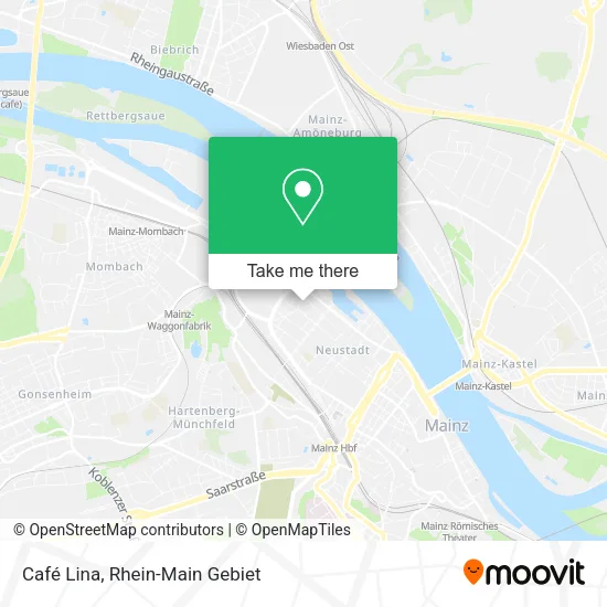 Карта Café Lina