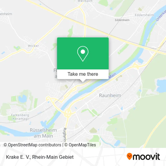 Карта Krake E. V.