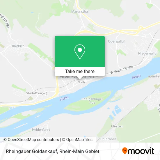 Карта Rheingauer Goldankauf