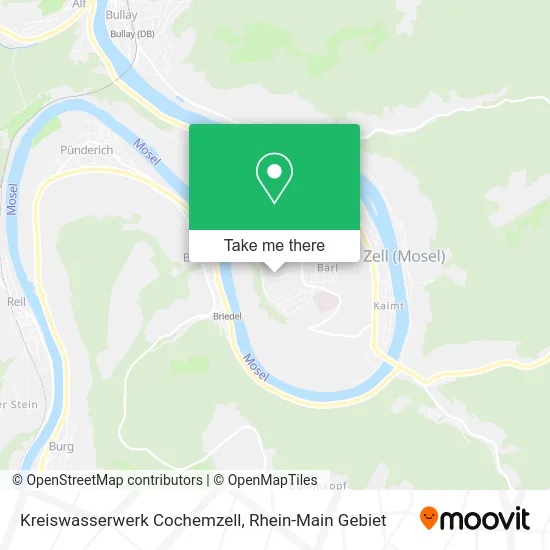 Карта Kreiswasserwerk Cochemzell