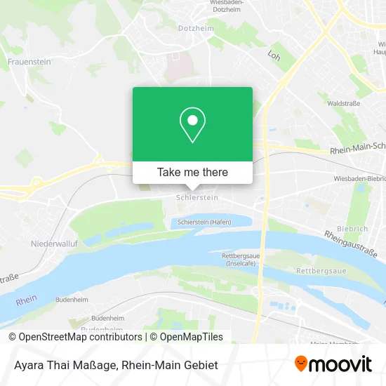 Карта Ayara Thai Maßage