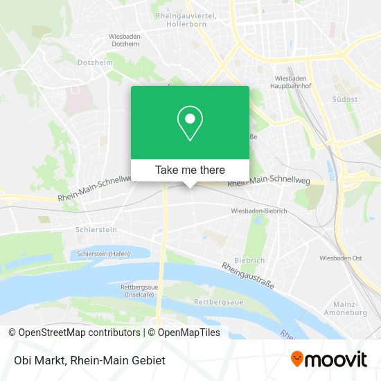Карта Obi Markt