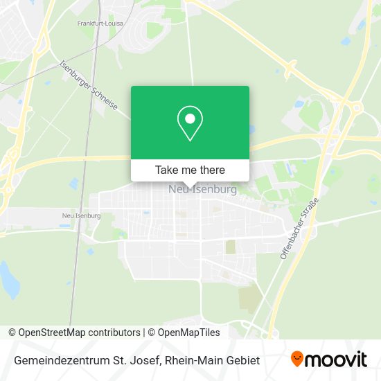 Карта Gemeindezentrum St. Josef