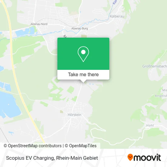 Карта Scopius EV Charging