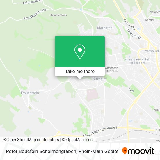 Карта Peter Boucfein Schelmengraben