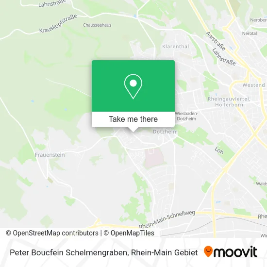 Карта Peter Boucfein Schelmengraben