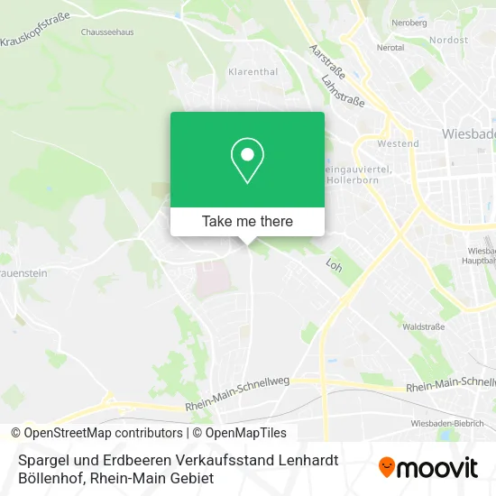 Карта Spargel und Erdbeeren Verkaufsstand Lenhardt Böllenhof