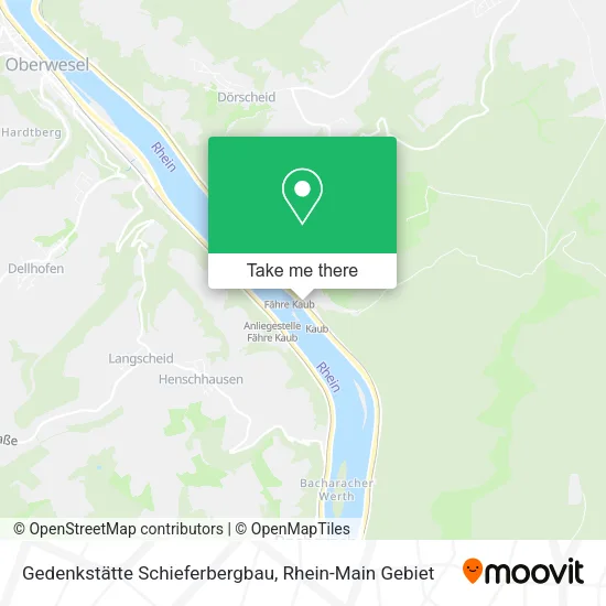 Карта Gedenkstätte Schieferbergbau