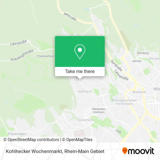 Карта Kohlhecker Wochenmarkt