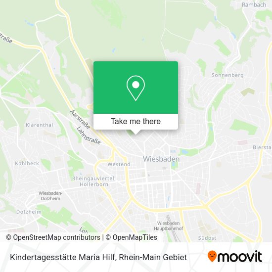 Карта Kindertagesstätte Maria Hilf