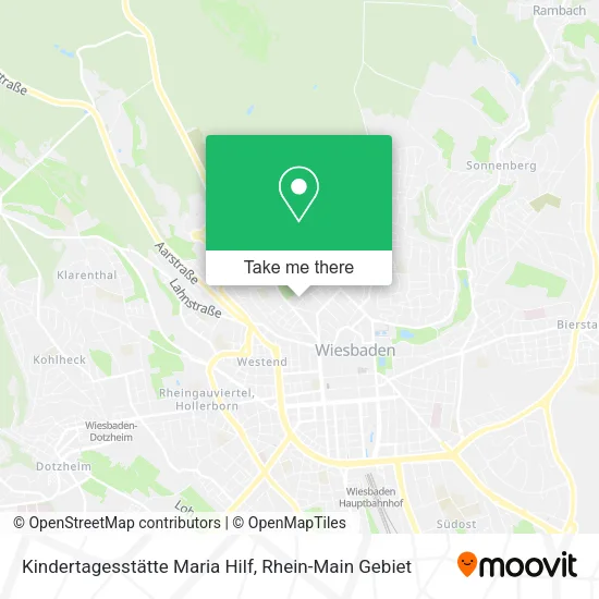 Карта Kindertagesstätte Maria Hilf