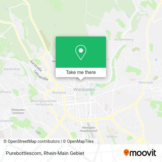 Карта Purebottlescom