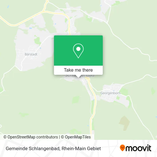 Карта Gemeinde Schlangenbad
