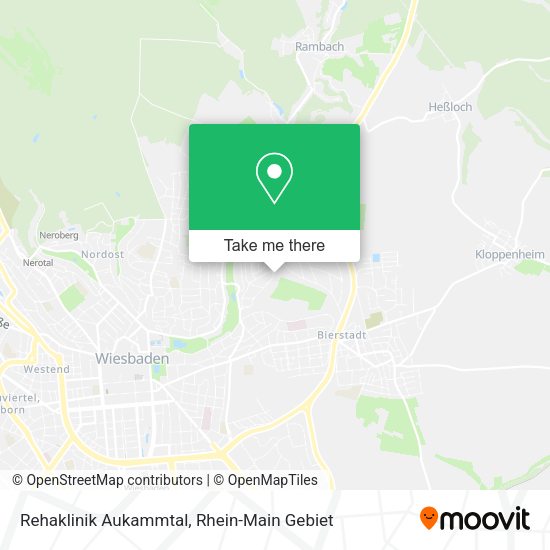 Карта Rehaklinik Aukammtal