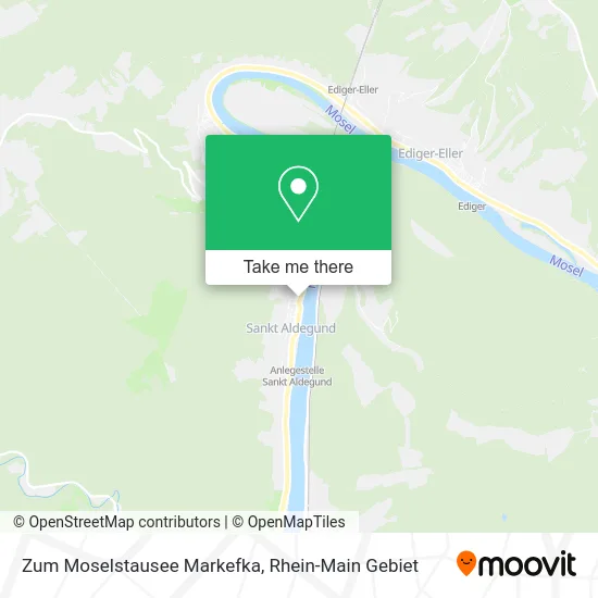 Карта Zum Moselstausee Markefka