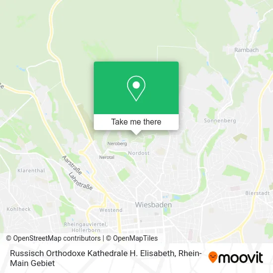 Карта Russisch Orthodoxe Kathedrale H. Elisabeth