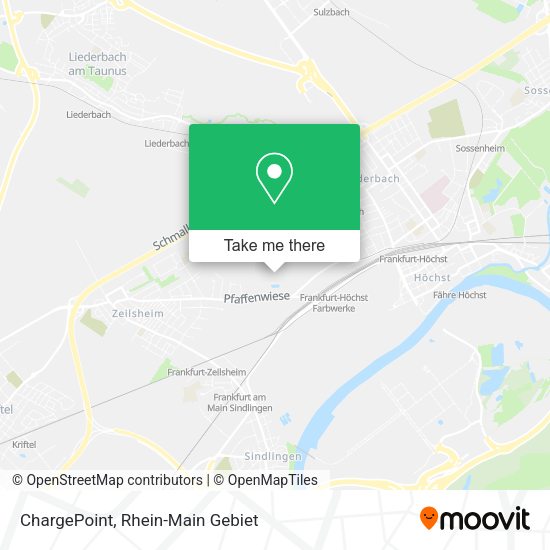Карта ChargePoint