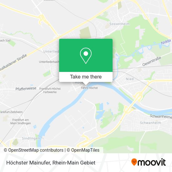 Карта Höchster Mainufer